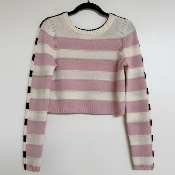 Solid & Striped June Cropped Sweater Size Medium - Picture 1 of 10